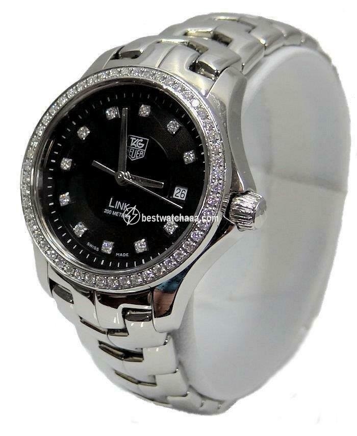 IMG_9085 TAG Heuer Link Lady Womens watch Quartz Steel WJF131A Replica 2