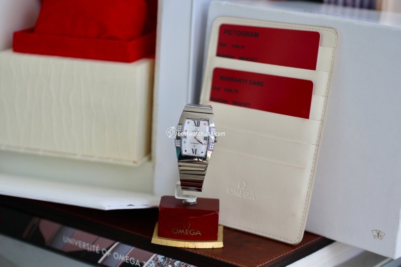 IMG_9085 Omega Constellation Womens watch Quartz Steel 1586.79.00 Replica 2