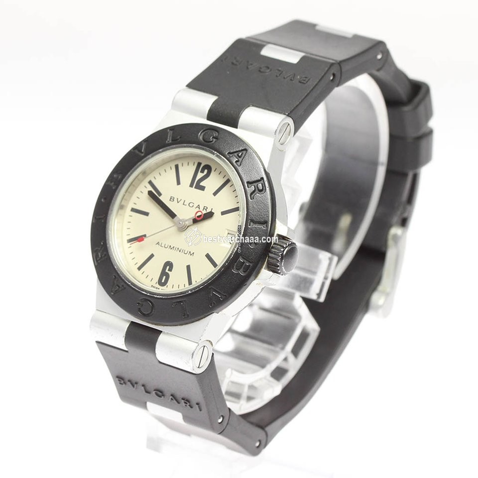IMG_9085 Bulgari Diagono Mens watch Unisex Quartz Aluminum AL32A Replica 2