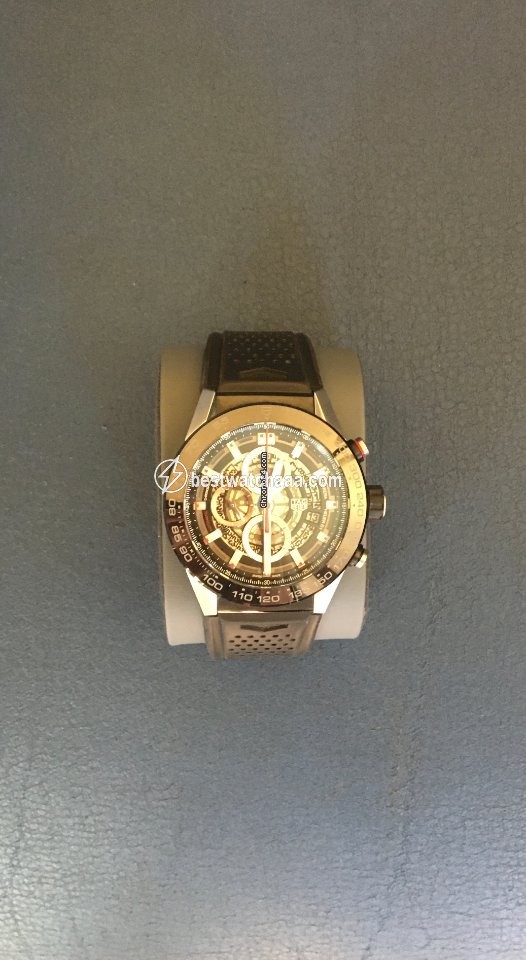 IMG_9085 TAG Heuer Carrera Calibre HEUER 01 Mens watch Unisex Automatic CAR2A1Z-0RTX3670 Replica 2