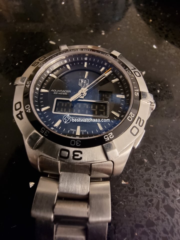 IMG_9085 TAG Heuer Aquaracer 300M Mens watch Unisex Quartz CAF1010-0 Replica 2