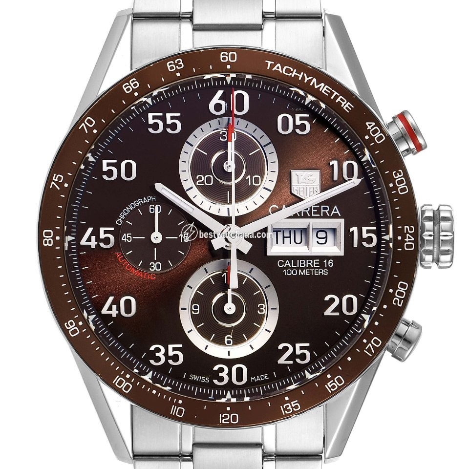 IMG_9085 TAG Heuer Carrera Calibre 16 Mens watch Unisex Automatic Steel CV2A12.FC6236 Replica 2