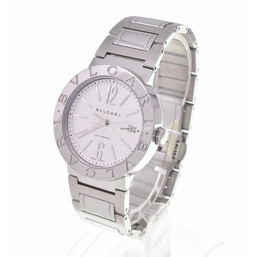 IMG_9085 Bulgari Bulgari Mens watch Unisex Automatic Steel BB38SSAUTO BB38WSSD Replica 2