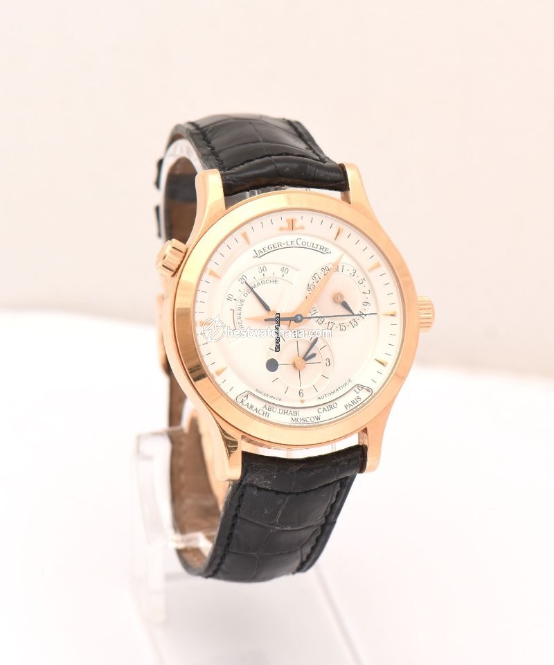 IMG_9085 Jaeger-LeCoultre Master Geographic Mens watch Unisex Automatic Red gold 142.2.92 Replica 2