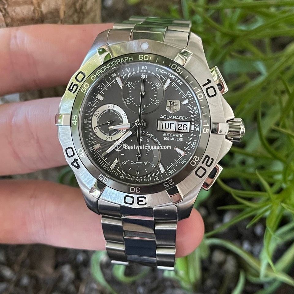 IMG_9085 TAG Heuer Aquaracer Mens watch Unisex Steel CAF5011 Replica 2