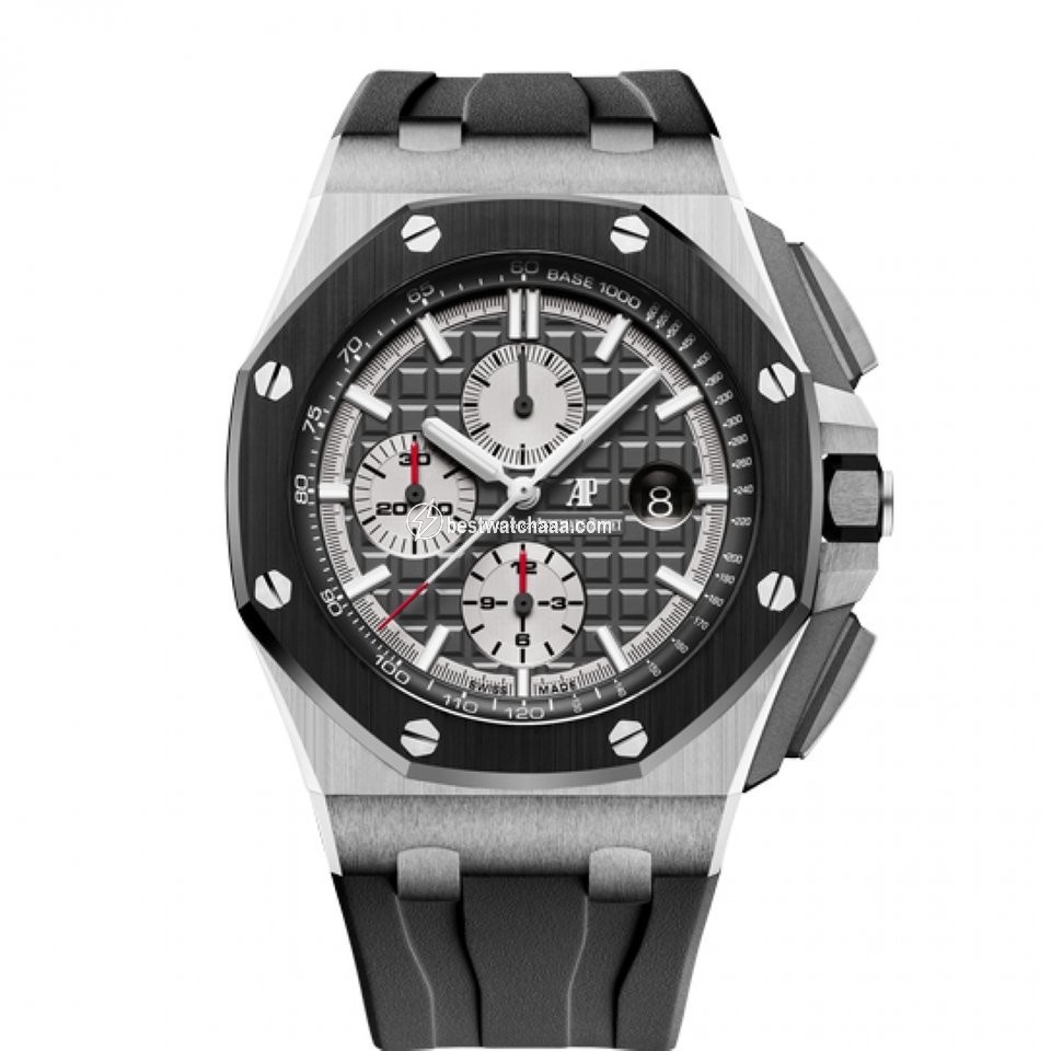 IMG_9085 Audemars Piguet Royal Oak Offshore Chronograph Mens watch Unisex Automatic Titanium 26400IOOOA004CA01 Replica 2