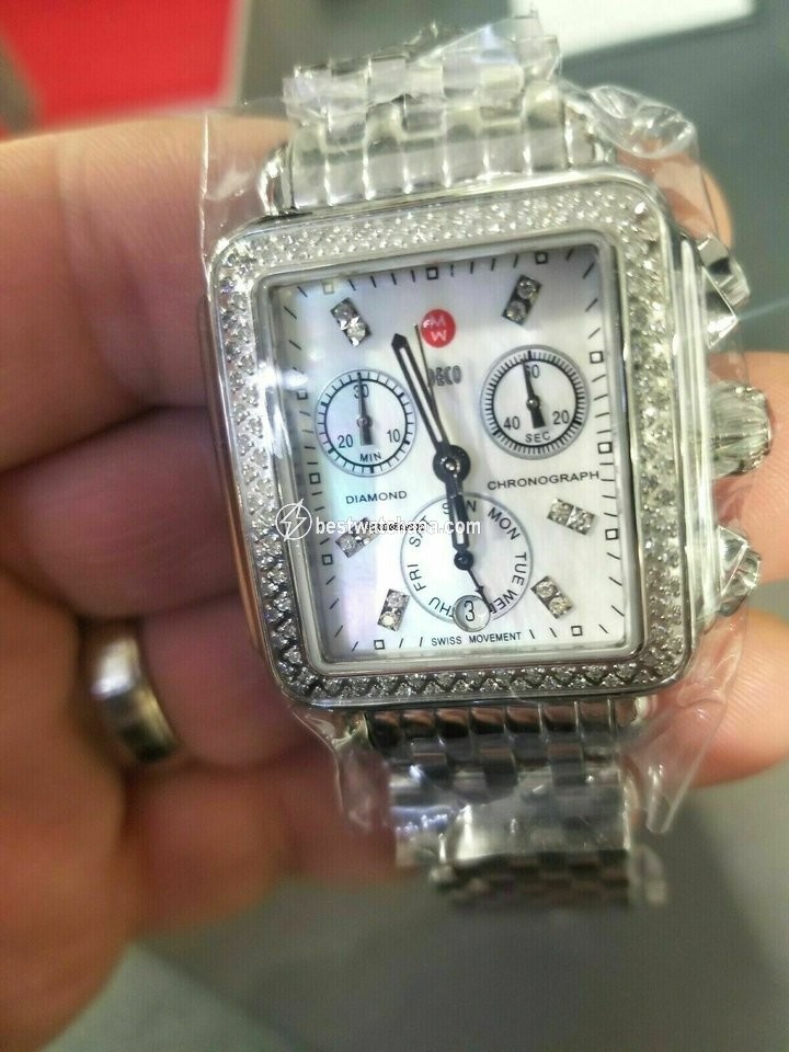 IMG_9085 Michele Deco Quartz Steel MWW06P000099 Replica 2