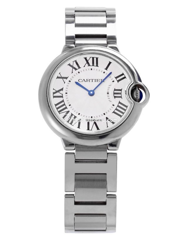 IMG_9085 Cartier Ballon Bleu 36mm Mens watch Unisex Quartz Steel W69011Z4 3005 Replica 2