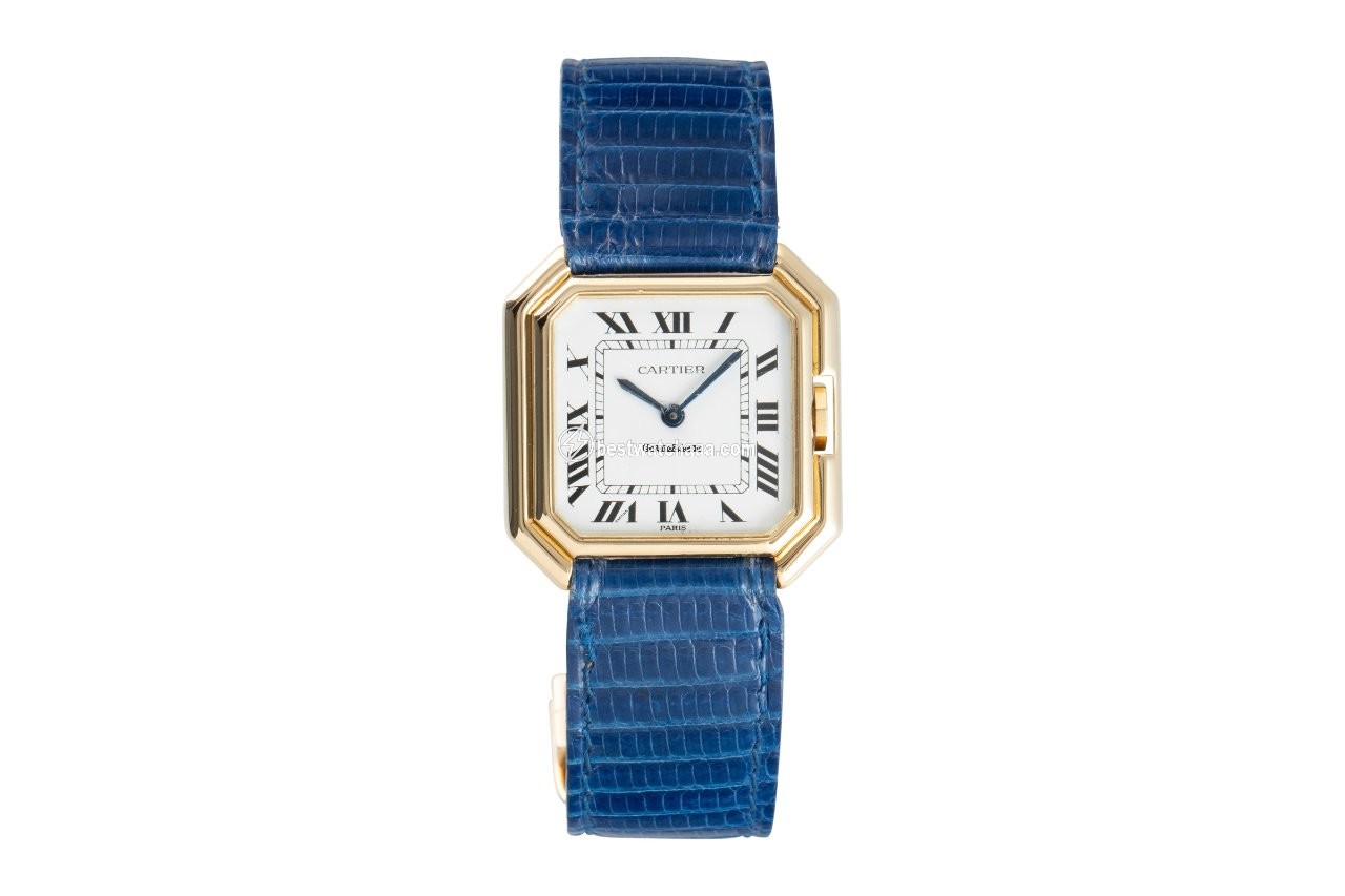 IMG_9085 Cartier Womens watch Manual winding Yellow gold 7809 Replica 2
