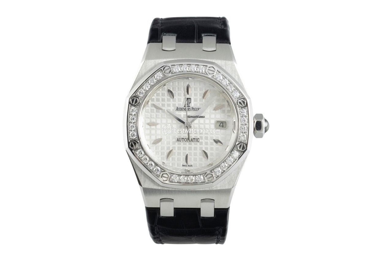 IMG_9085 Audemars Piguet Royal Oak Lady Womens watch Automatic Steel 77321ST.ZZ.D012CR.01 Replica 2