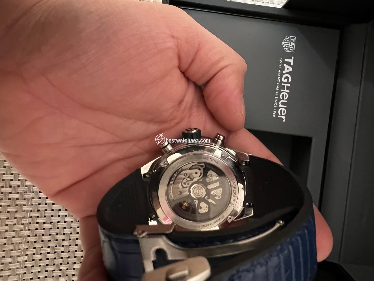 IMG_9085 TAG Heuer Carrera Mens watch Unisex Automatic Steel CBG2011.FC6430 Replica 2