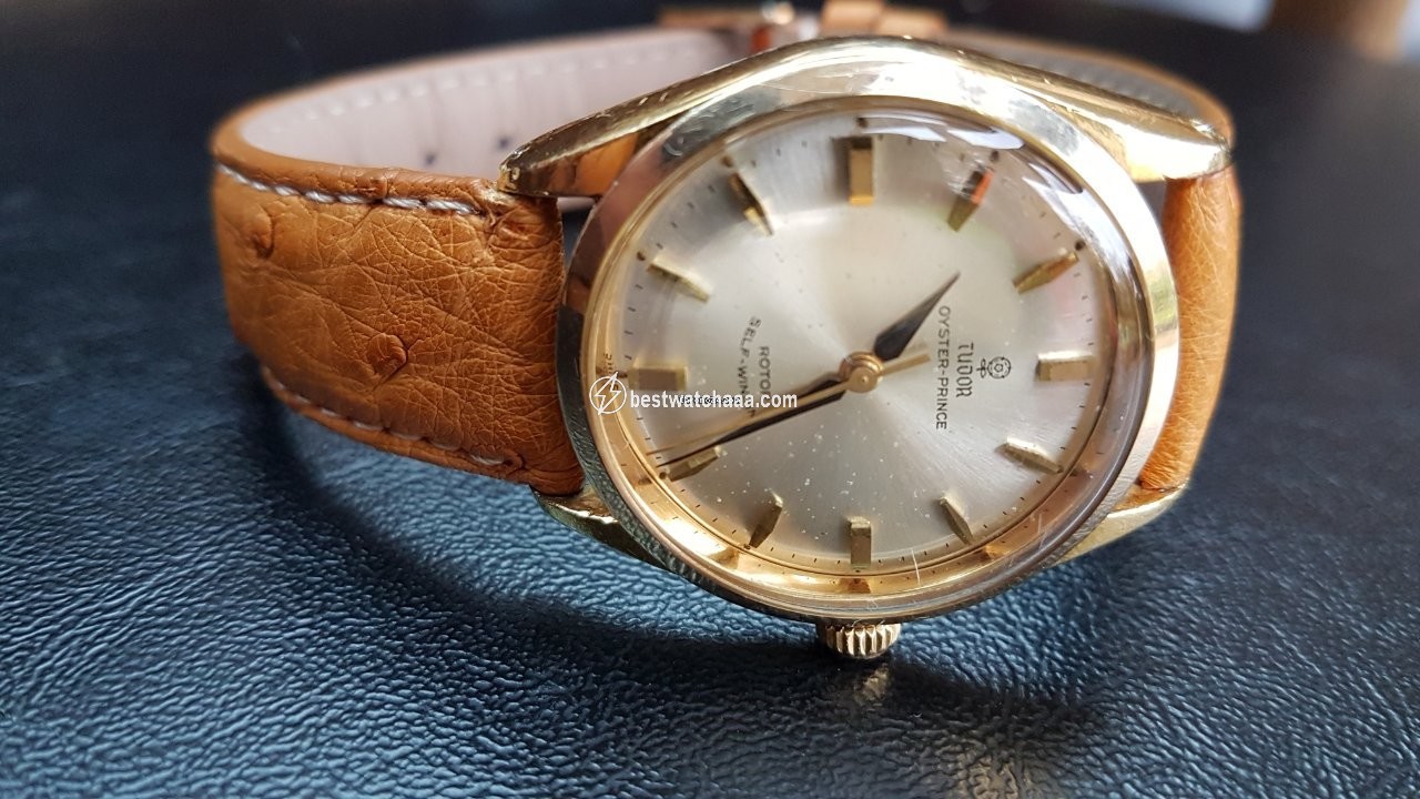 IMG_9085 Tudor Oyster Prince Mens watch Unisex Automatic Yellow gold 7965 Replica 2