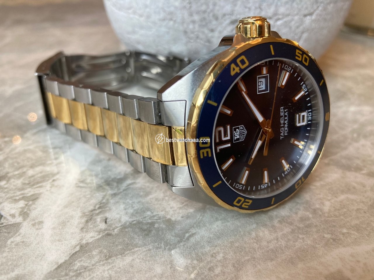 IMG_9085 TAG Heuer Formula 1 Quartz Mens watch Unisex Quartz Steel WAZ1120.BB0879 Replica 2