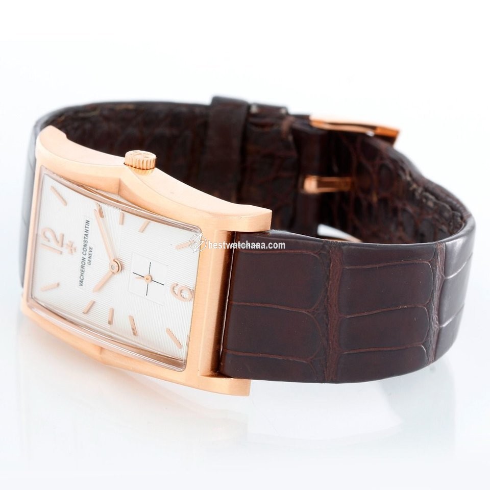 IMG_9085 Vacheron Constantin Historiques Mens watch Unisex Manual winding Rose gold 81018 000R Replica 2