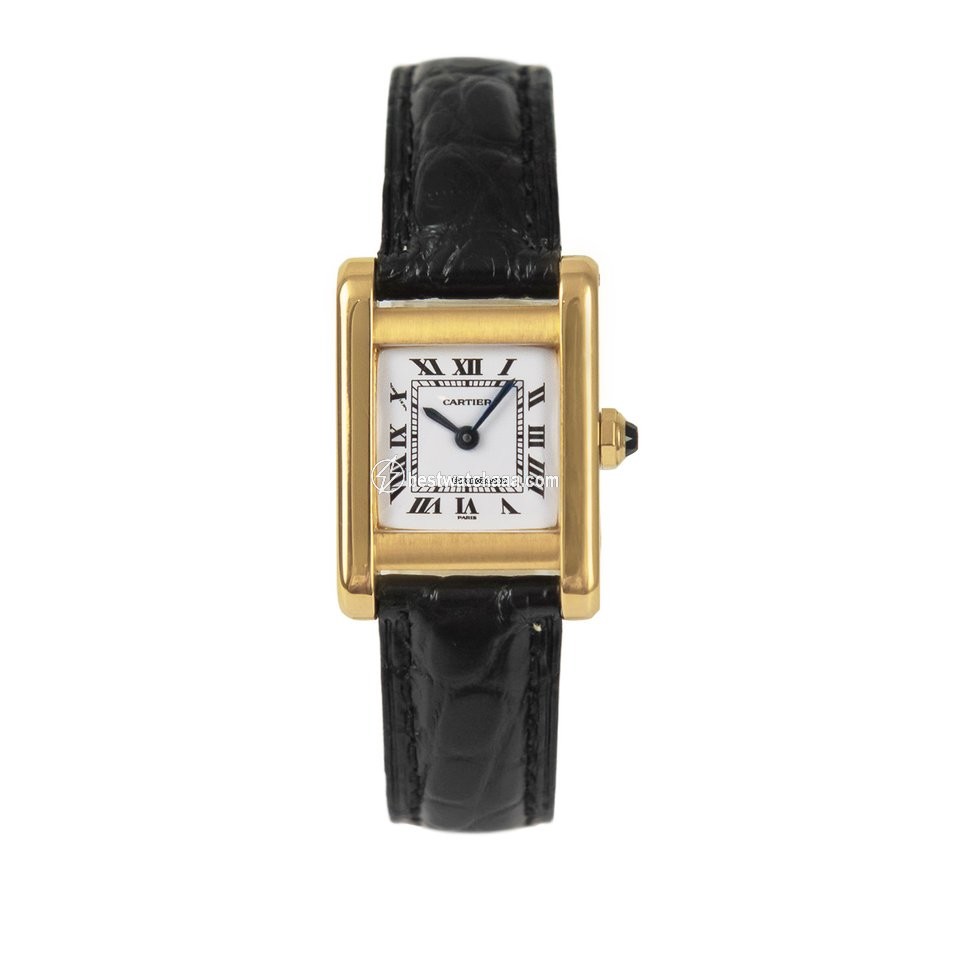 IMG_9085 Cartier Tank Womens watch Manual winding Yellow gold 78093 Replica 2