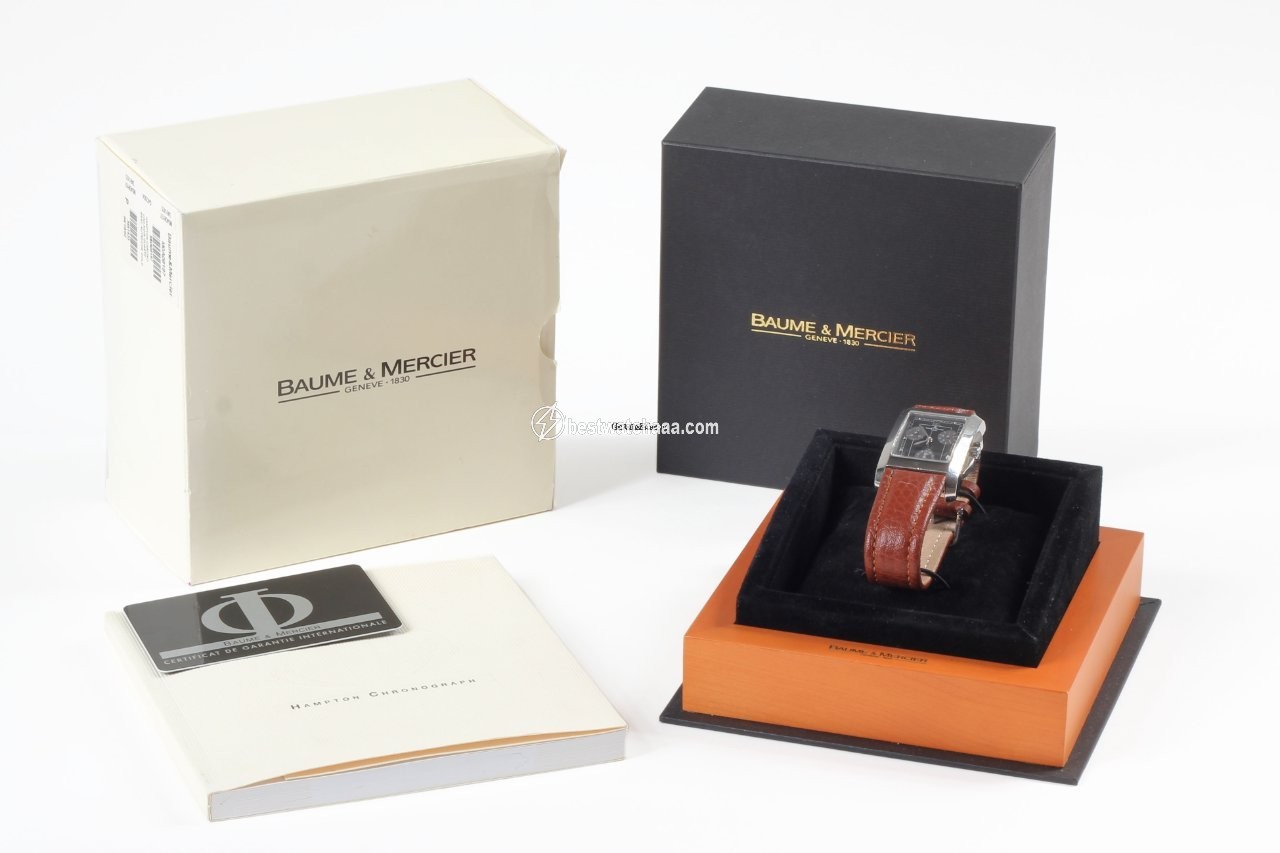 IMG_9085 Baume & Mercier Hampton Mens watch Unisex Quartz Steel M0A08809 Replica 2
