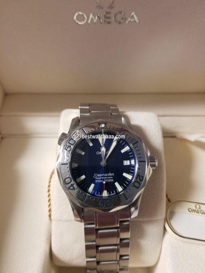 IMG_9085 Omega Seamaster Mens watch Unisex Quartz Steel 2263.80 Replica 2