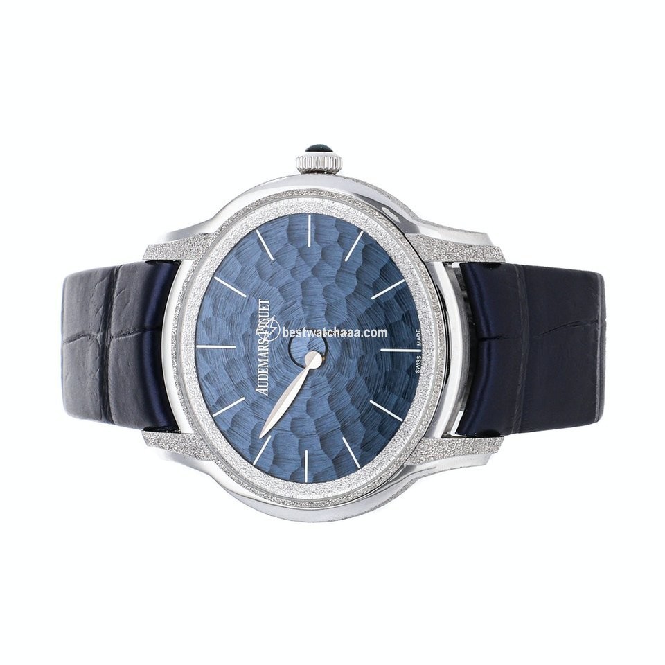 IMG_9085 Audemars Piguet Millenary Womens watch Automatic White gold 77266BC.GG.A326CR.01 Replica 2