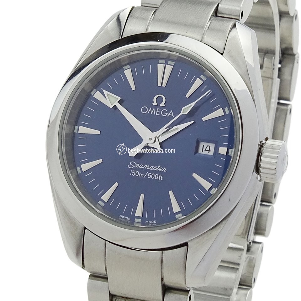 IMG_9085 Omega Seamaster Aqua Terra Womens watch Quartz Steel 2577.80.00 Replica 2