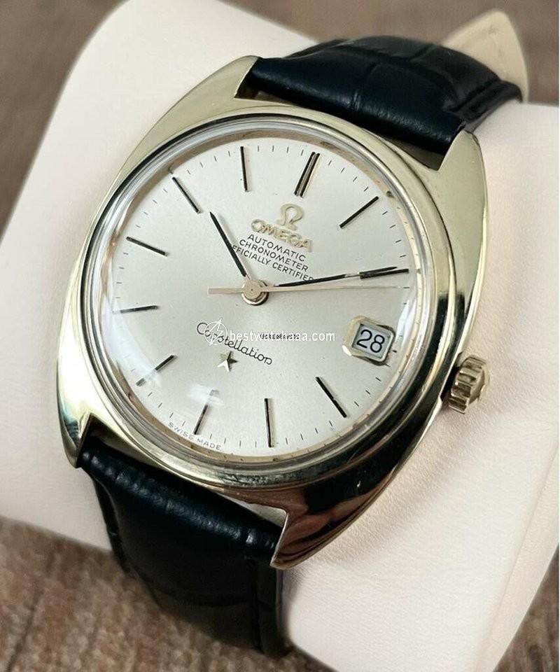 IMG_9085 Omega Constellation Mens watch Unisex Automatic Yellow gold 30 Replica 2