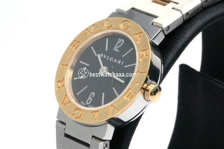 IMG_9085 Bulgari Bulgari Womens watch Quartz Gold Steel BB23SG Replica 2