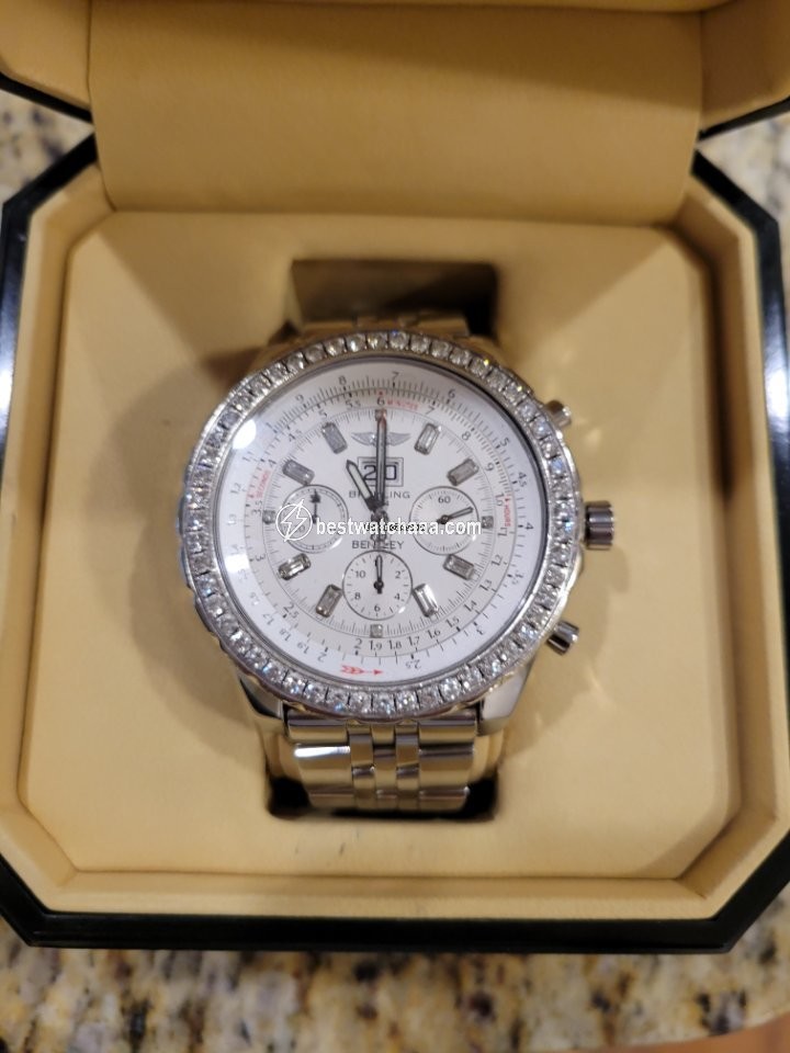 IMG_9085 Breitling Bentley 6.75 Mens watch Unisex Automatic Steel A4436212 G573 Replica 2