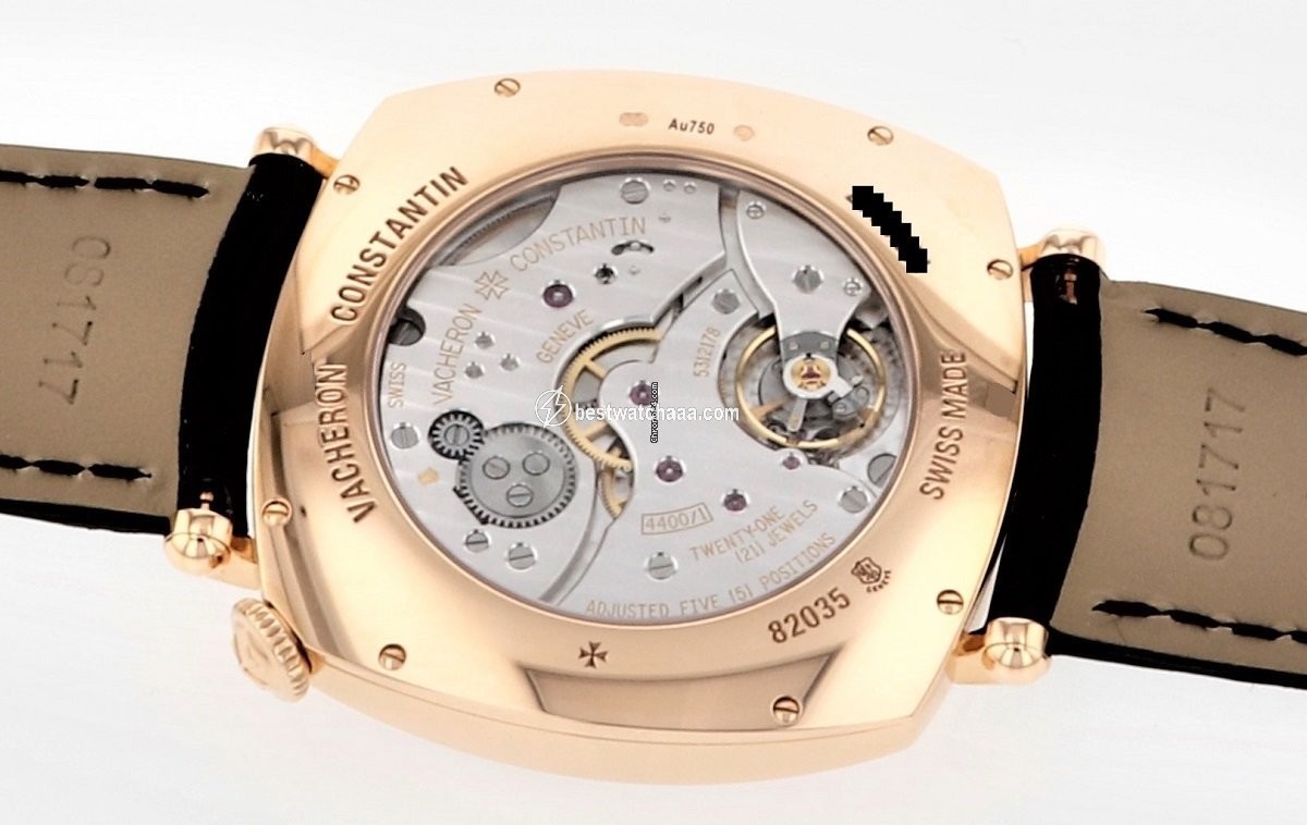IMG_9085 Vacheron Constantin Historiques Mens watch Unisex Manual winding Rose gold 82035 000R-9359 Replica 2
