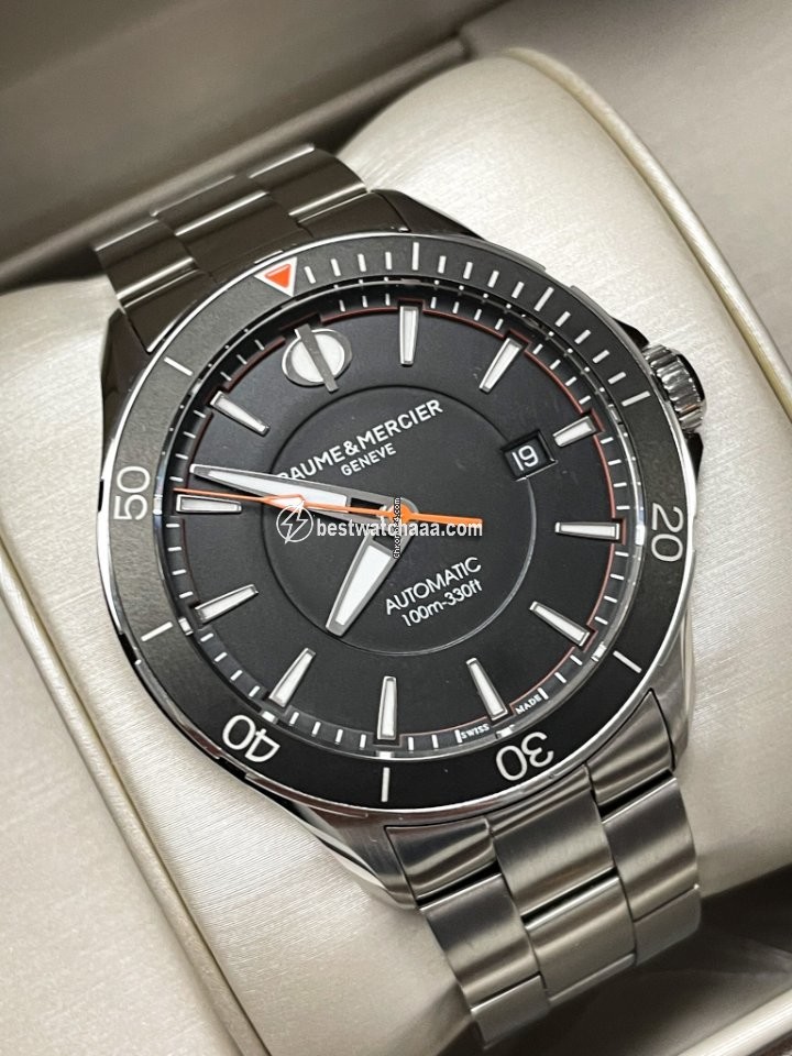 IMG_9085 Baume & Mercier Clifton Mens watch Unisex Automatic Steel M0A1034 Replica 2