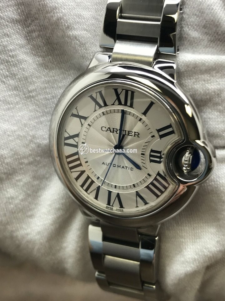 IMG_9085 Cartier Ballon Bleu 33mm Automatic Steel 3489 W6920071 Replica 2