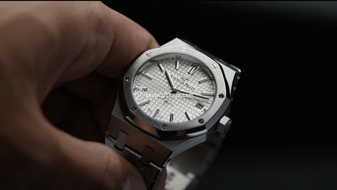 IMG_9085 Audemars Piguet Royal Oak Selfwinding Mens watch Unisex Automatic Steel 15450ST.OO.1256ST.01 Replica 2