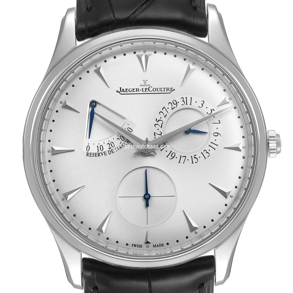 IMG_9085 Jaeger-LeCoultre Master Ultra Thin Reserve de Marche Mens watch Unisex Automatic Steel Q1378420 Replica 2