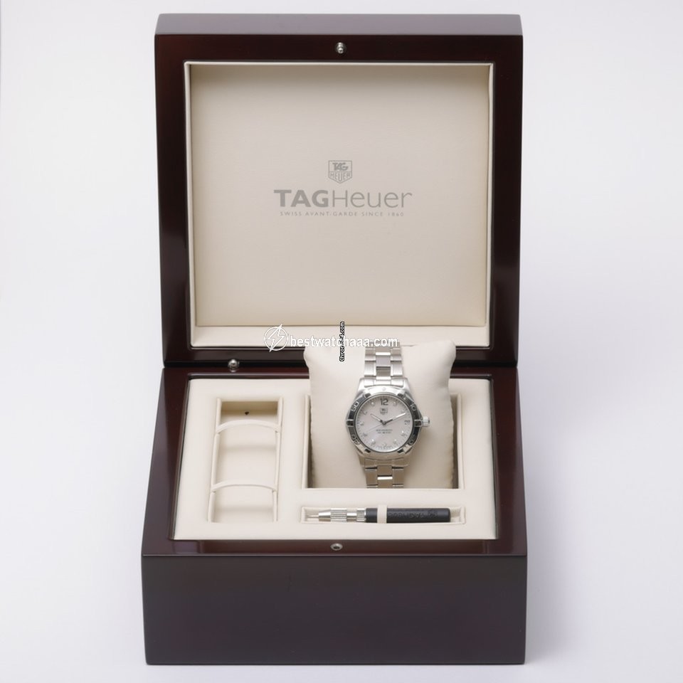 IMG_9085 TAG Heuer Aquaracer Lady Womens watch Quartz Steel WAF1312 Replica 2
