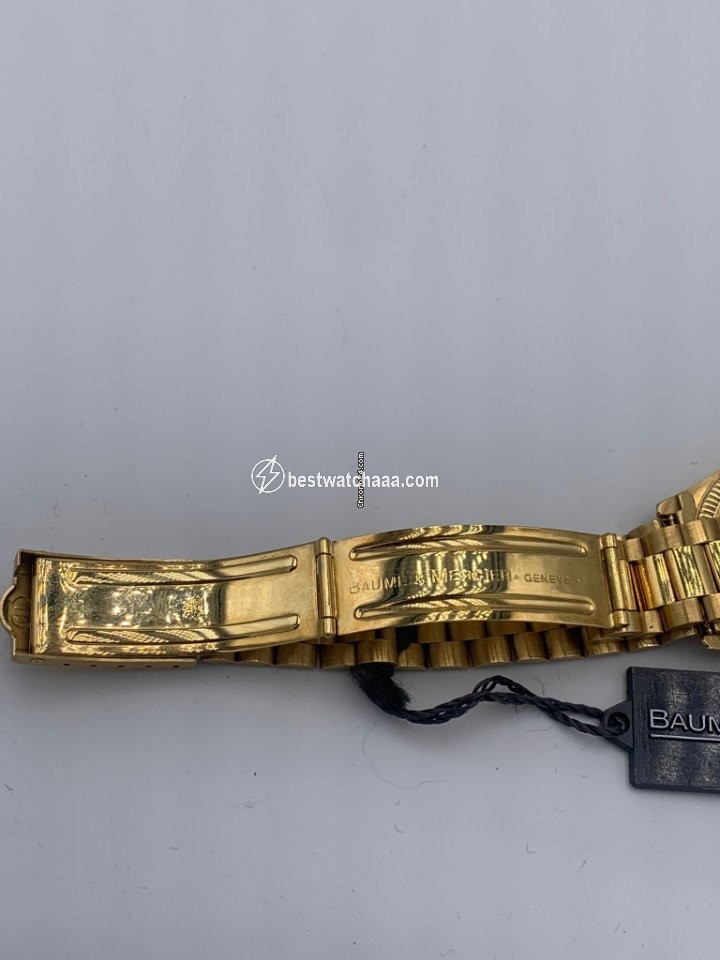 IMG_9085 Baume & Mercier Quartz Yellow gold 63193 Replica 2