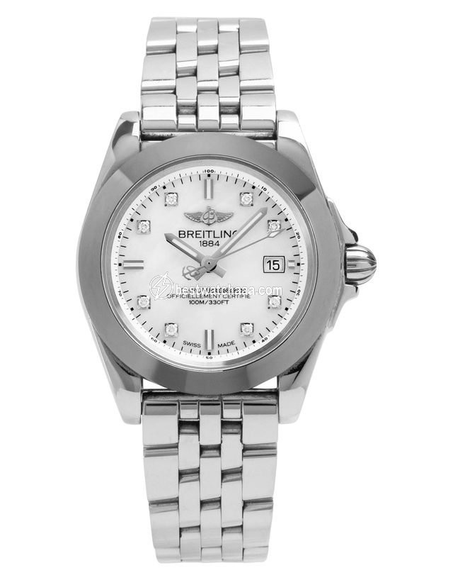 IMG_9085 Breitling Galactic 32 Mens watch Unisex Quartz Steel W71330121A1A1 Replica 2