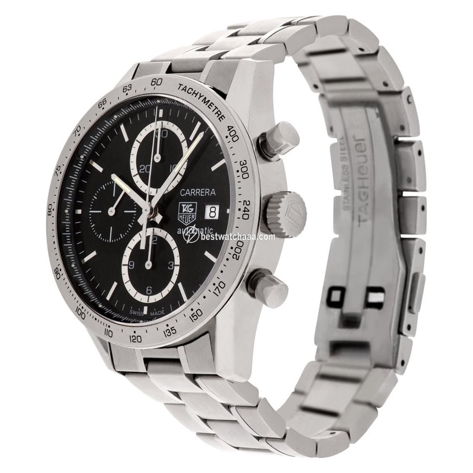IMG_9085 TAG Heuer Carrera Calibre 16 Mens watch Unisex Automatic Steel CV2016 Replica 2