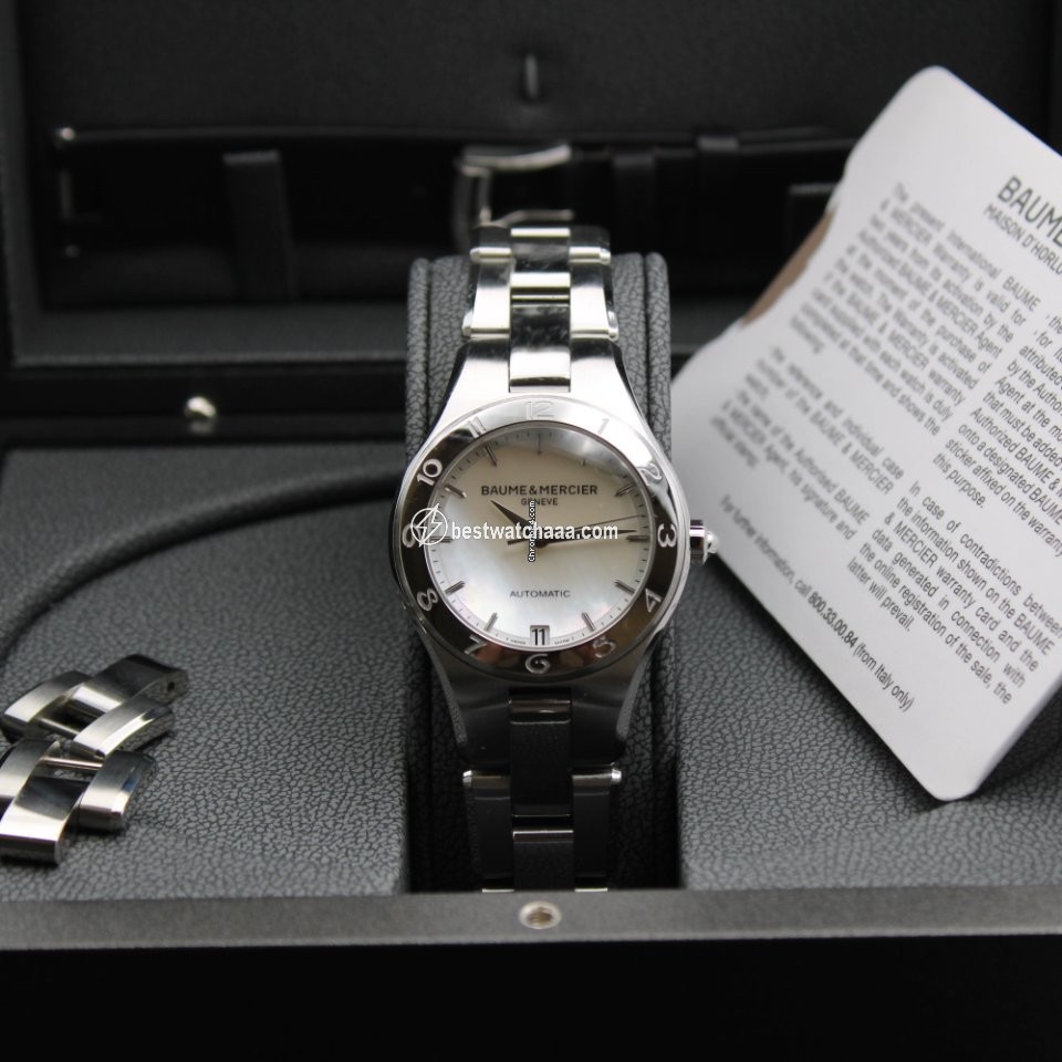 IMG_9085 Baume & Mercier Linea Womens watch Automatic Steel M0A10035 Replica 2