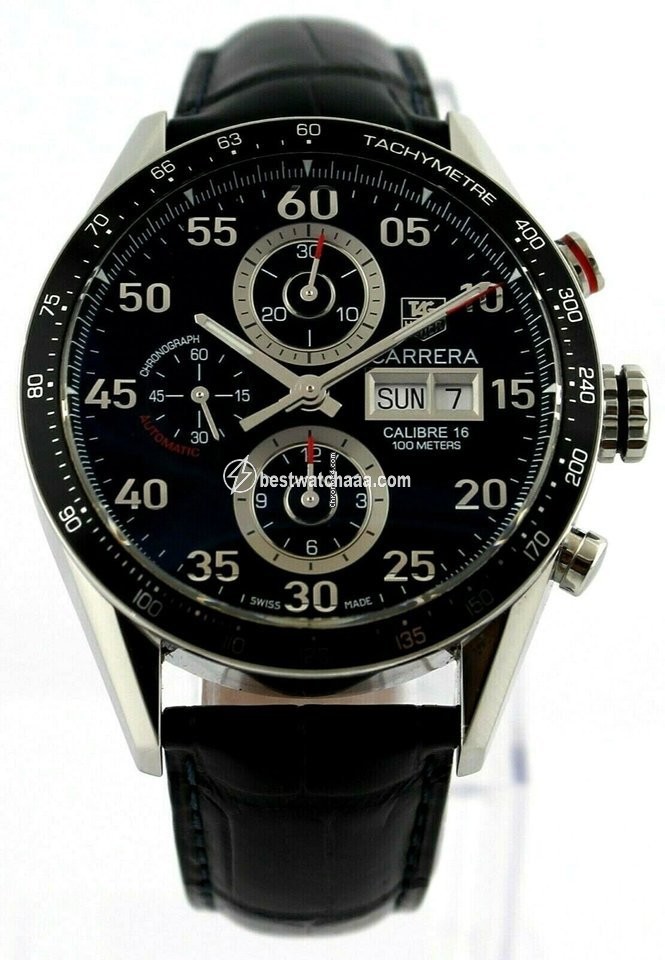 IMG_9085 TAG Heuer Carrera Calibre 16 Automatic Steel CV2A10.FC6235 Replica 2