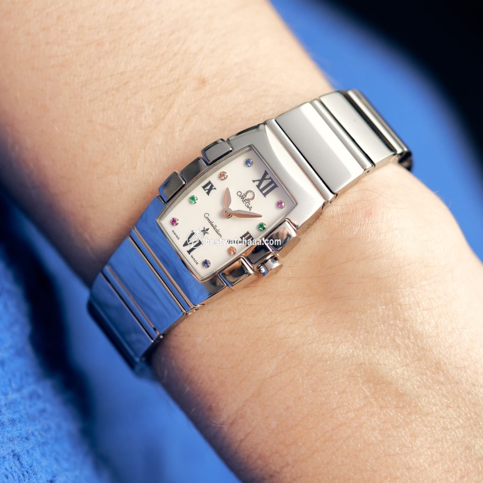 IMG_9085 Omega Constellation Womens watch Quartz Steel 1584.79.00 Replica 2