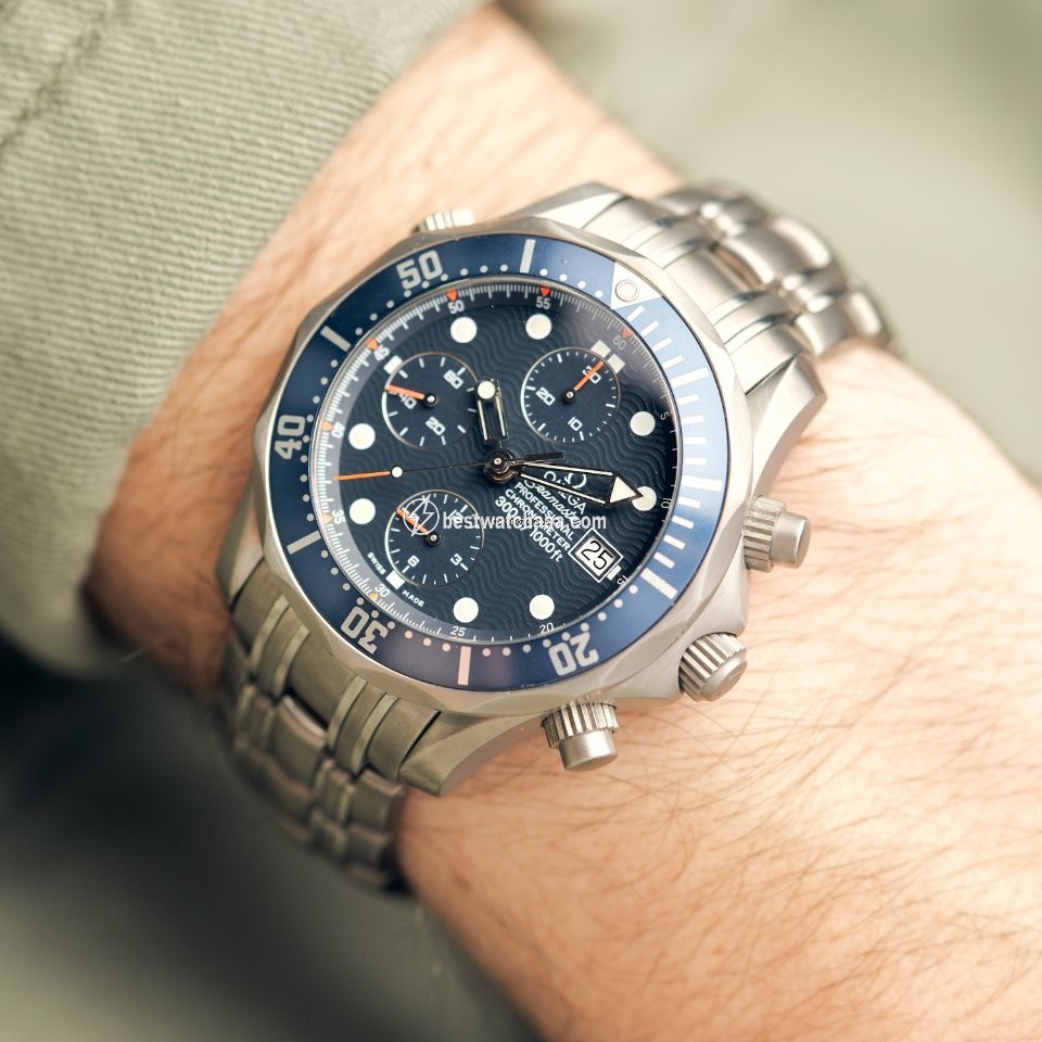 IMG_9085 Omega Seamaster Diver 300 M Mens watch Unisex Automatic Titanium 2298.80.00 Replica 2
