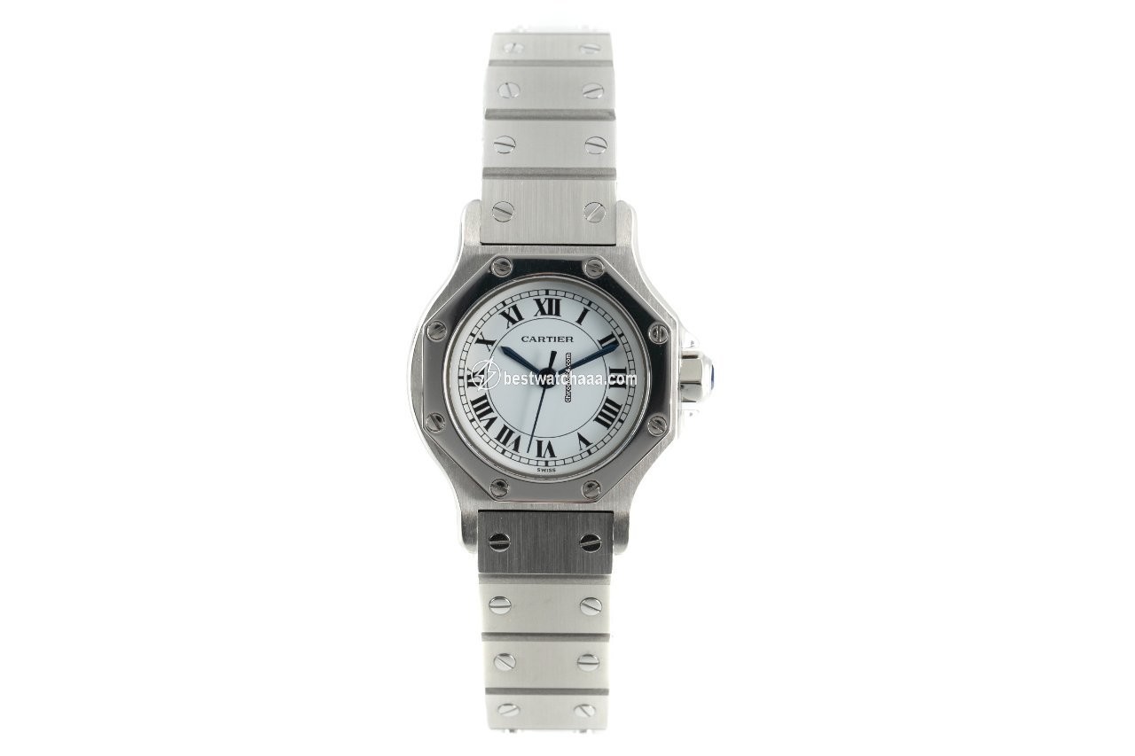 IMG_9085 Cartier Santos Womens watch Automatic Steel 0906 Replica 2