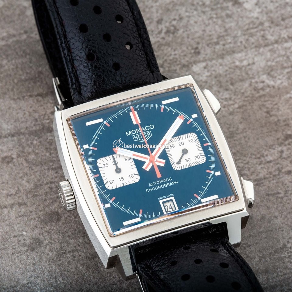 IMG_9085 TAG Heuer Monaco Calibre 11 Mens watch Unisex Automatic Steel CAW211A.EB0026 Replica 2