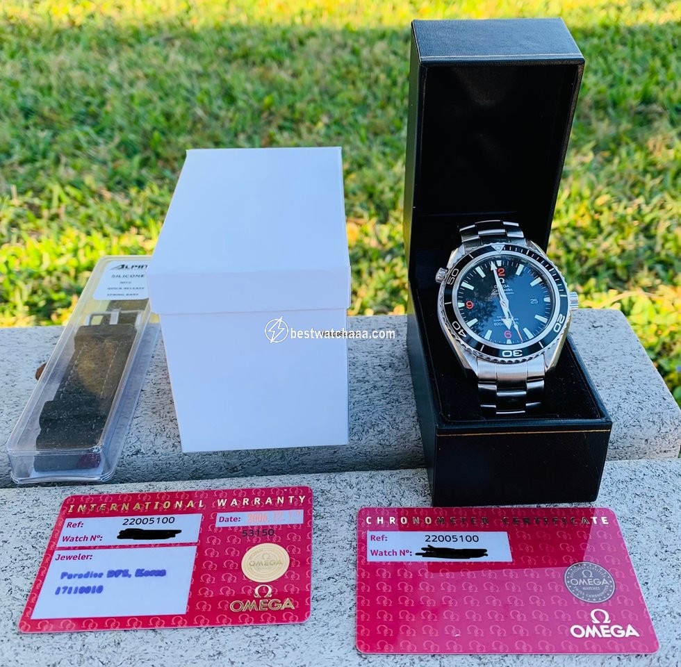 IMG_9085 Omega Seamaster Planet Ocean Mens watch Unisex Automatic Steel 2200.51.00 Replica 2