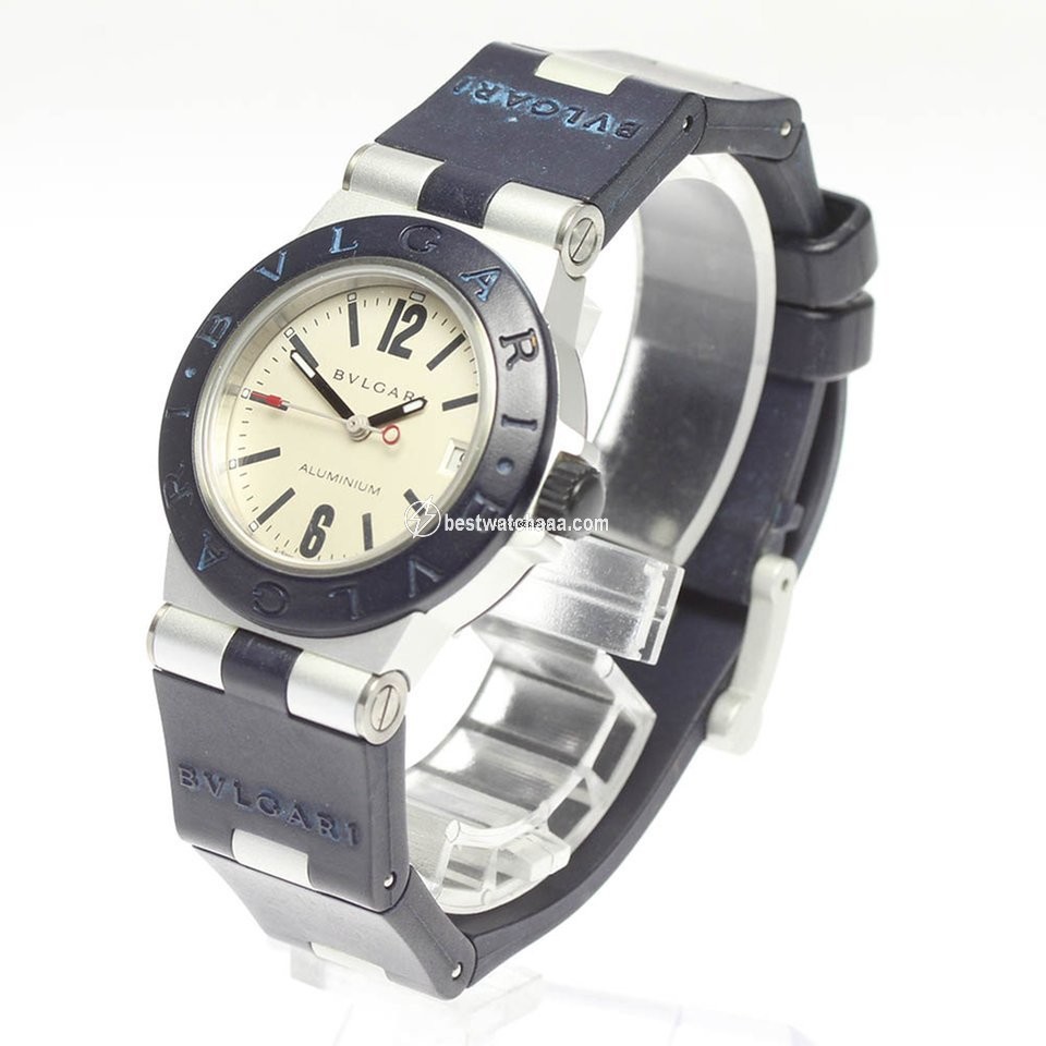 IMG_9085 Bulgari Diagono Mens watch Unisex Quartz Aluminum AL32TA Replica 2
