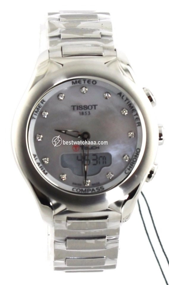 IMG_9085 Tissot Touch Womens watch Quartz Steel T075.220.11.106.00 Replica 2