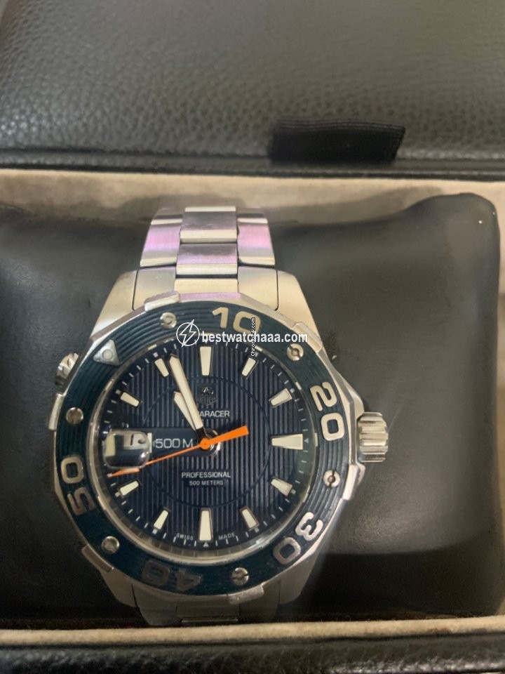 IMG_9085 TAG Heuer Aquaracer 500M Mens watch Unisex Quartz Steel WAJ1112.BA0870 Replica 2