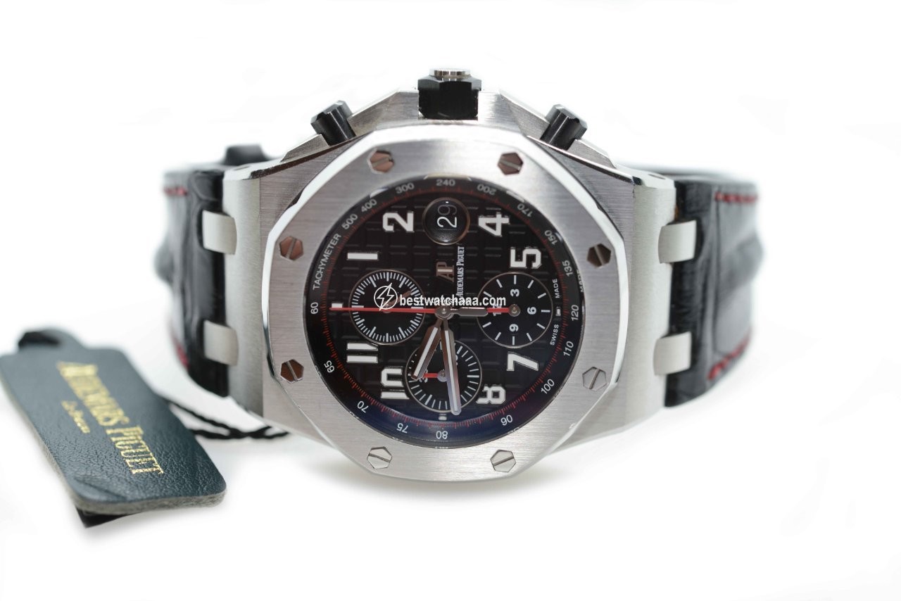 IMG_9085 Audemars Piguet Royal Oak Offshore Chronograph Mens watch Unisex Automatic Steel 26470ST.OO.A101CR.01 Replica 2