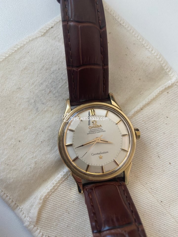 IMG_9085 Omega Constellation Mens watch Unisex Automatic Gold Steel 167.005 Replica 2