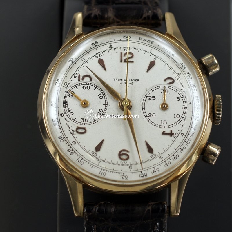 IMG_9085 Baume & Mercier Manual winding Yellow gold 3927 Replica 2