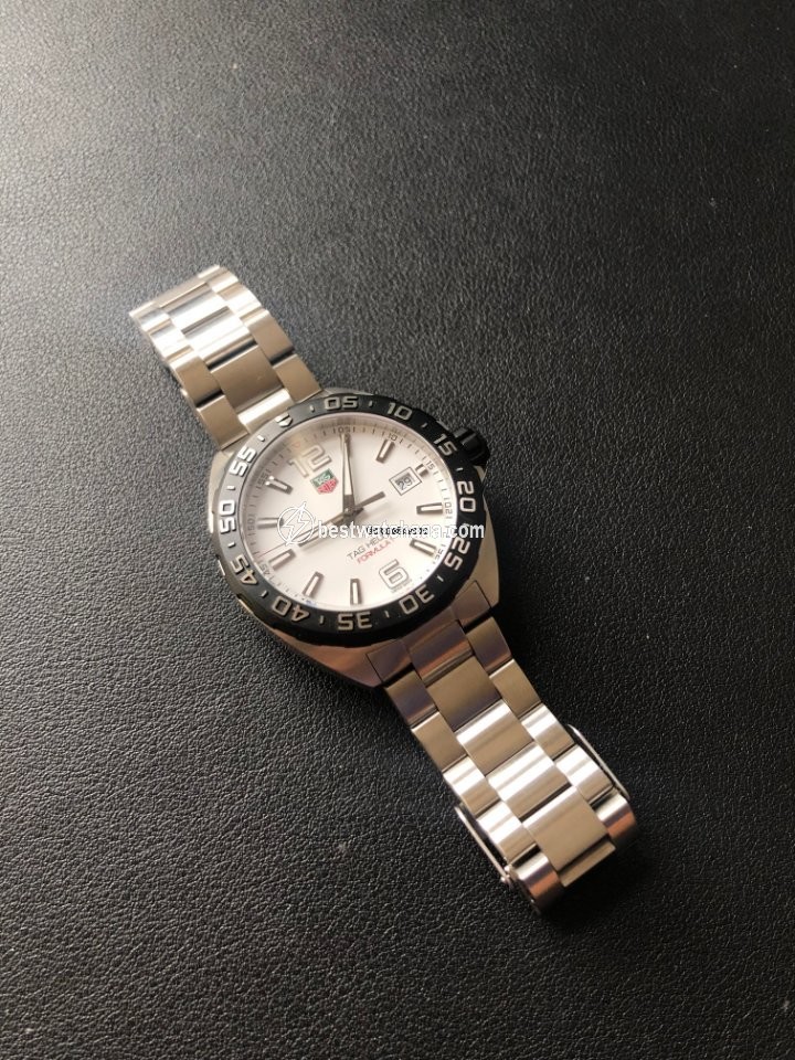 IMG_9085 TAG Heuer Formula 1 Quartz Mens watch Unisex Quartz Steel WAZ1111.BA0875 Replica 2