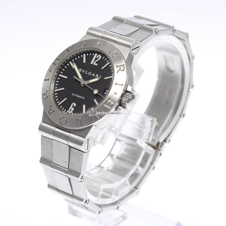 IMG_9085 Bulgari Diagono Womens watch Automatic Steel LCV29S Replica 2